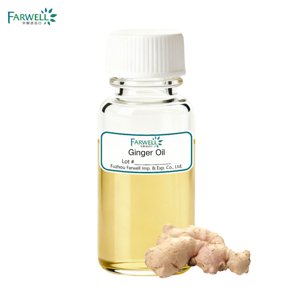100% Natural Distilled Ginger Oil CAS No.8007-08-7